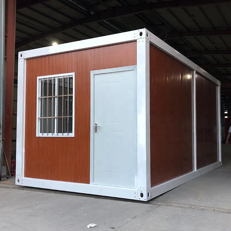 Full furnished container office building prefab house steel structure