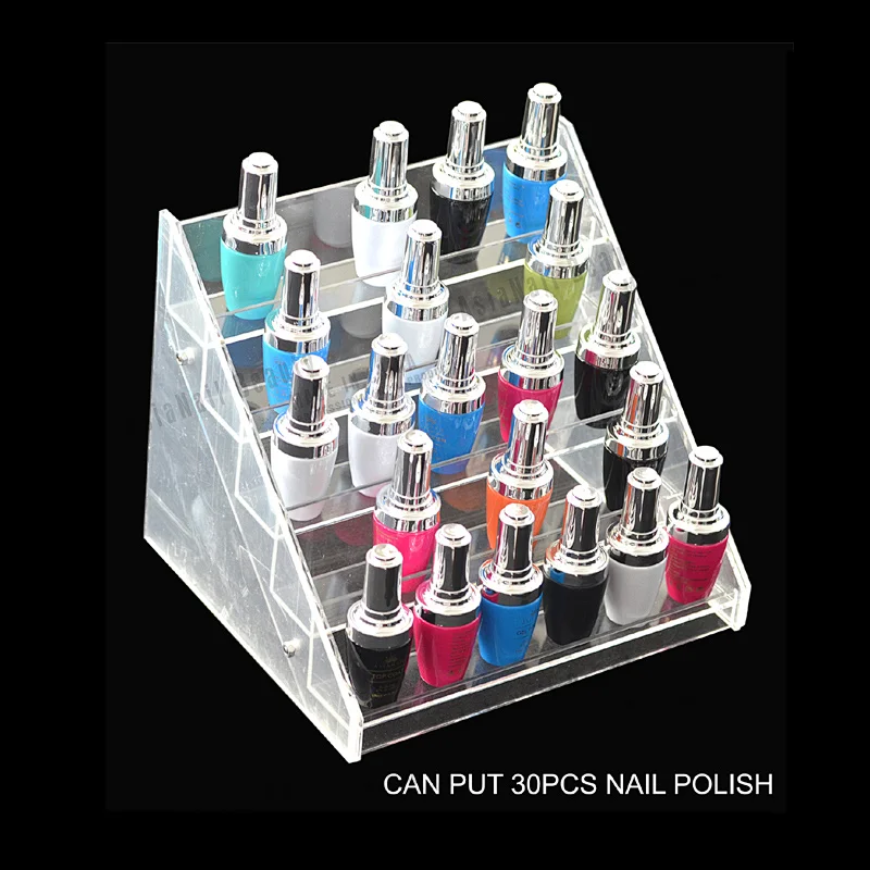 30Pcs Nail Polish Shelf