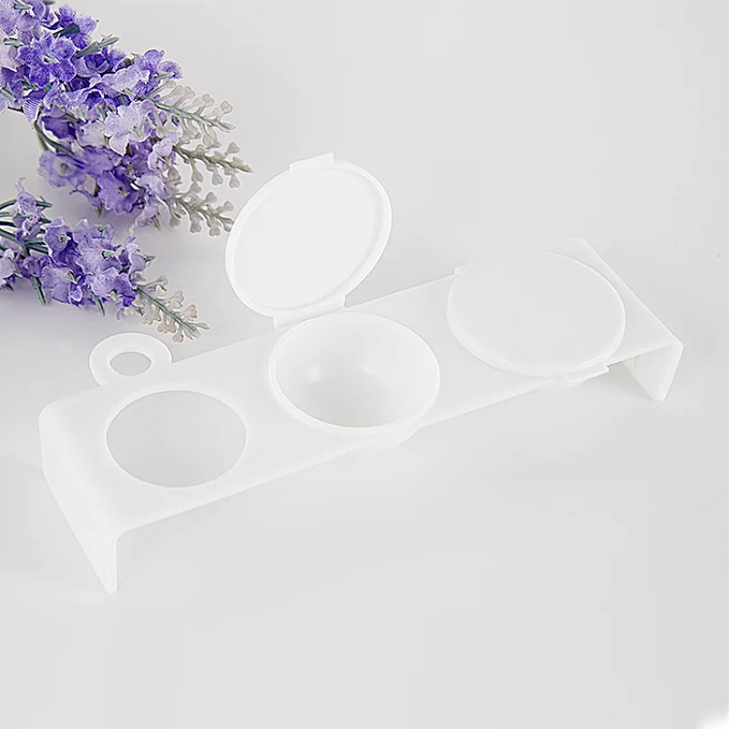 Triple Plastic Dappen Dish