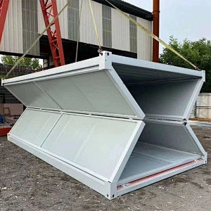 Instalado en 5 minutos Casa contenedor plegable barata plegable de 20 pies