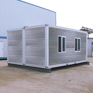 Casa contenedor modular prefabricada expandible de bajo costo para villa, baño público, hotel
