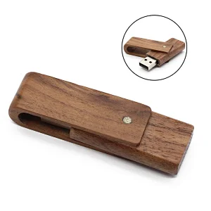 Real Unique Custom Logo Wooden USB Drive High Speed Portable Custom USB Drives China
