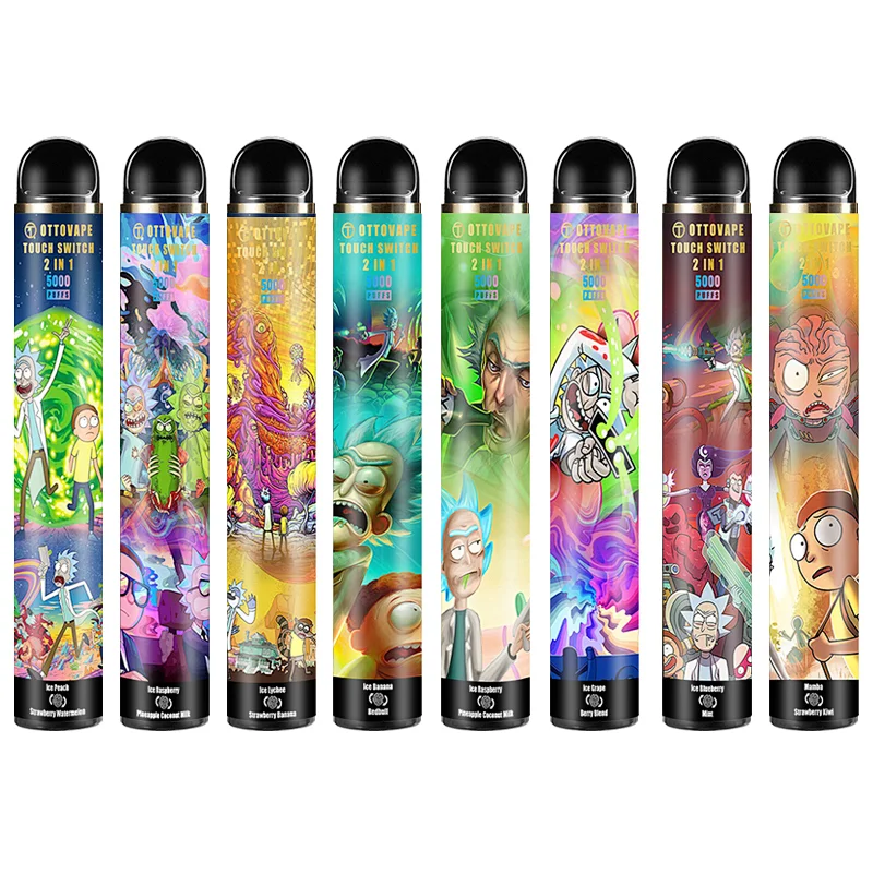 TOUCH SWITCH 5000 Puffs Dual Flavors Disposable Vape