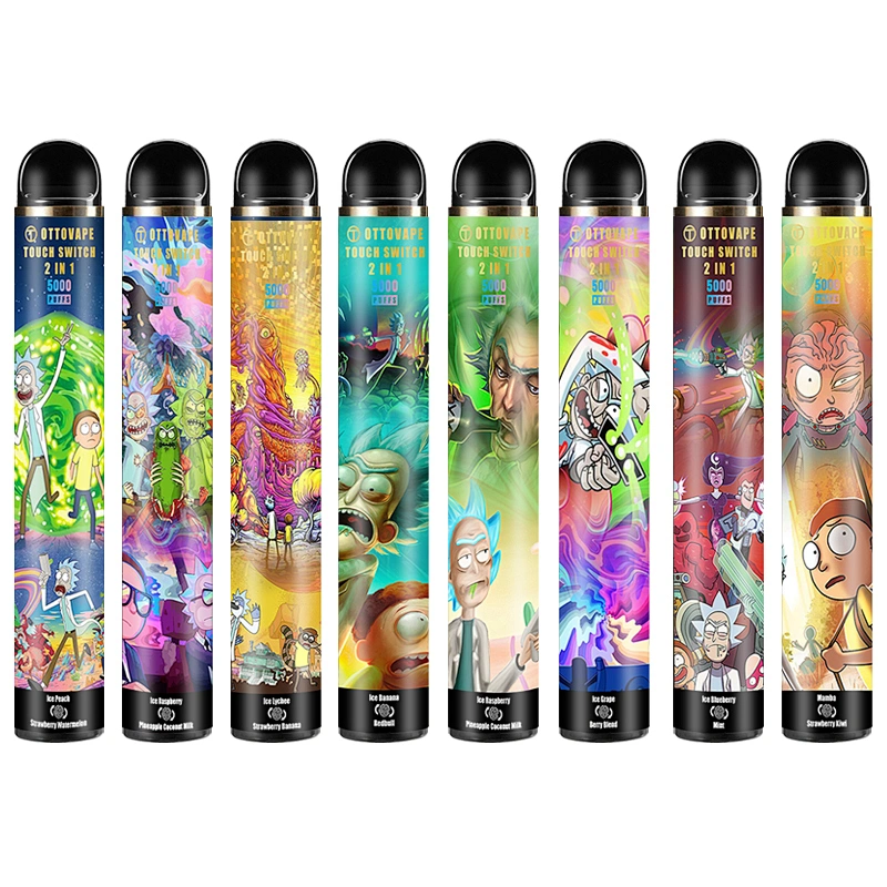 TOUCH SWITCH 5000 Puffs Dual Flavors Disposable Vape
