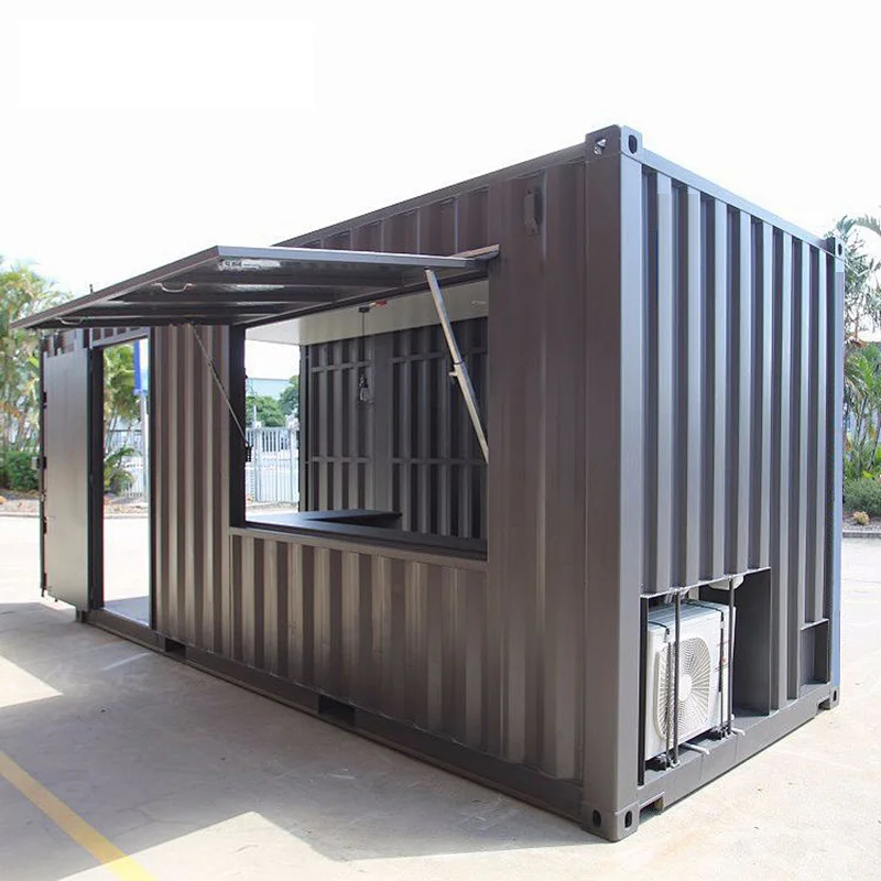2 Storey Light Steel Structure  Detachable Expandable Prefabricated Building New Luxury Flatpack Prefab Container House