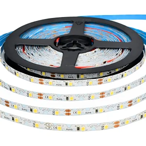 6mm 60LEDs 2835 S Shape LED Strip Lights 110LM/W