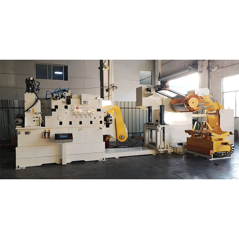 LNCF12 series 3 in 1 decoiler straightener feeder