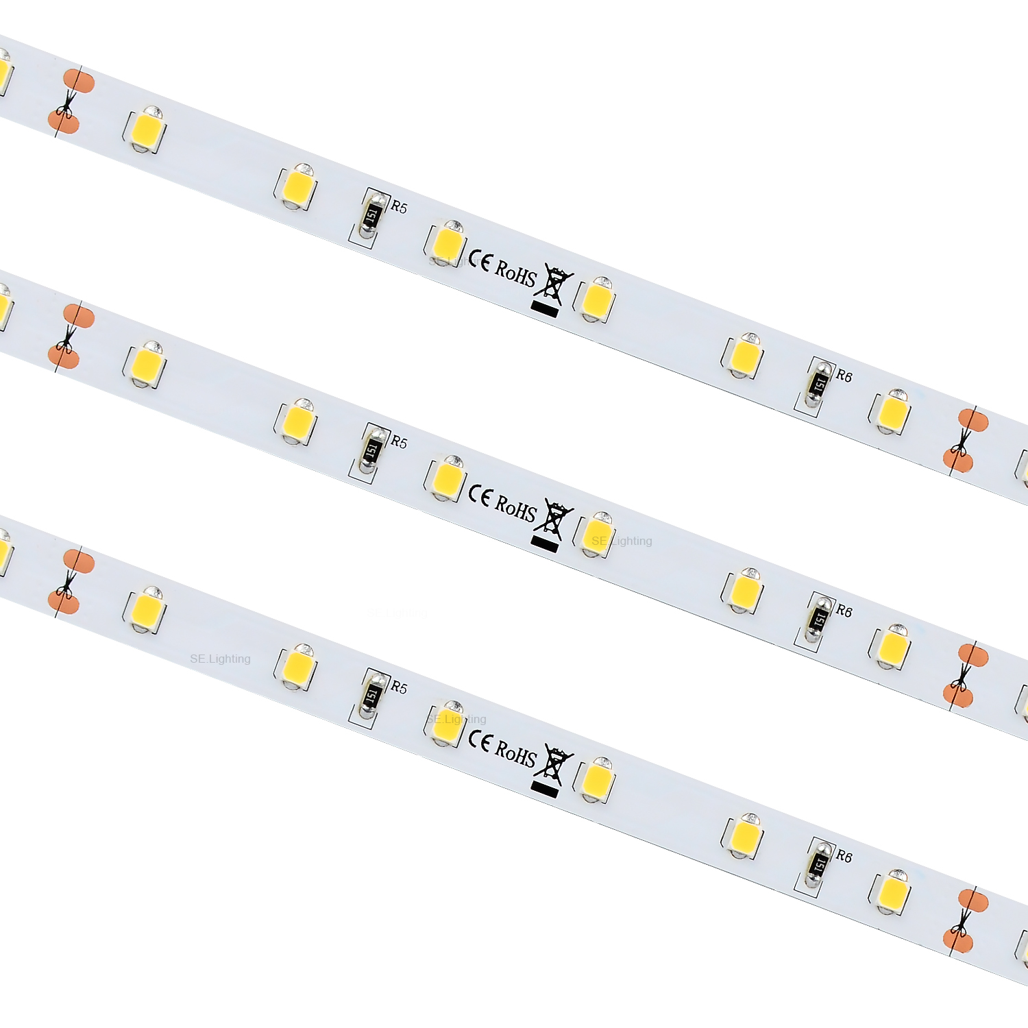 60LEDs 2835 12V 24V LED Strip Lighting