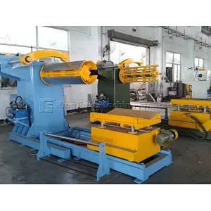 Tấm thép tấm kim loại Máy mở / trang trí một đầu / hai đầu tự động