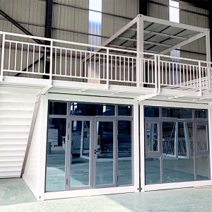 Casa móvil prefabricada modular prefabricada del contenedor de la estructura de acero