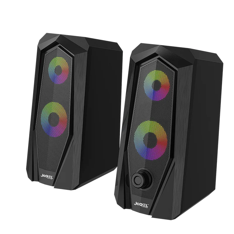 RGB light emitting speaker