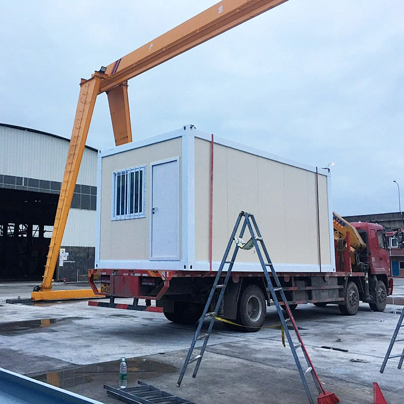 Fast Installation  Temporary Office Workshop Flat Packing Prefab Container House with SGE, CE & ROHS