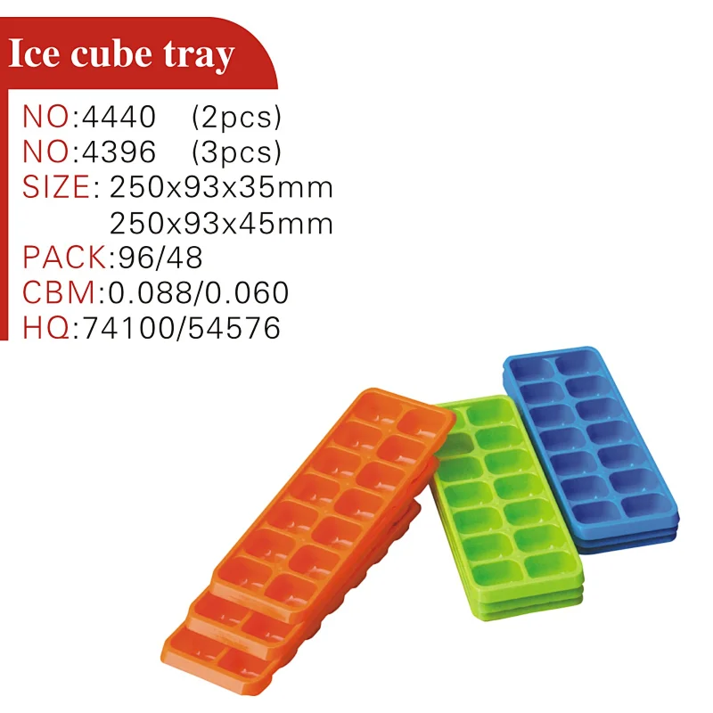 Food Grade Ice Cube Tray 2 Pcs Flexible Assortment Easy Release Juice Cube Maker