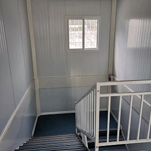 Casa prefabricada modular modificada para requisitos particulares del envase del edificio del campo de dos pisos