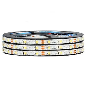 6mm 60LEDs 2835 S Shape LED Strip Lights 110LM/W