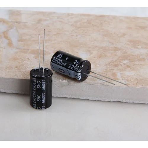KNSCHA Aluminum Electrolytic Capacitor Radial Lead Type SHC 2200UF 25V 5000H