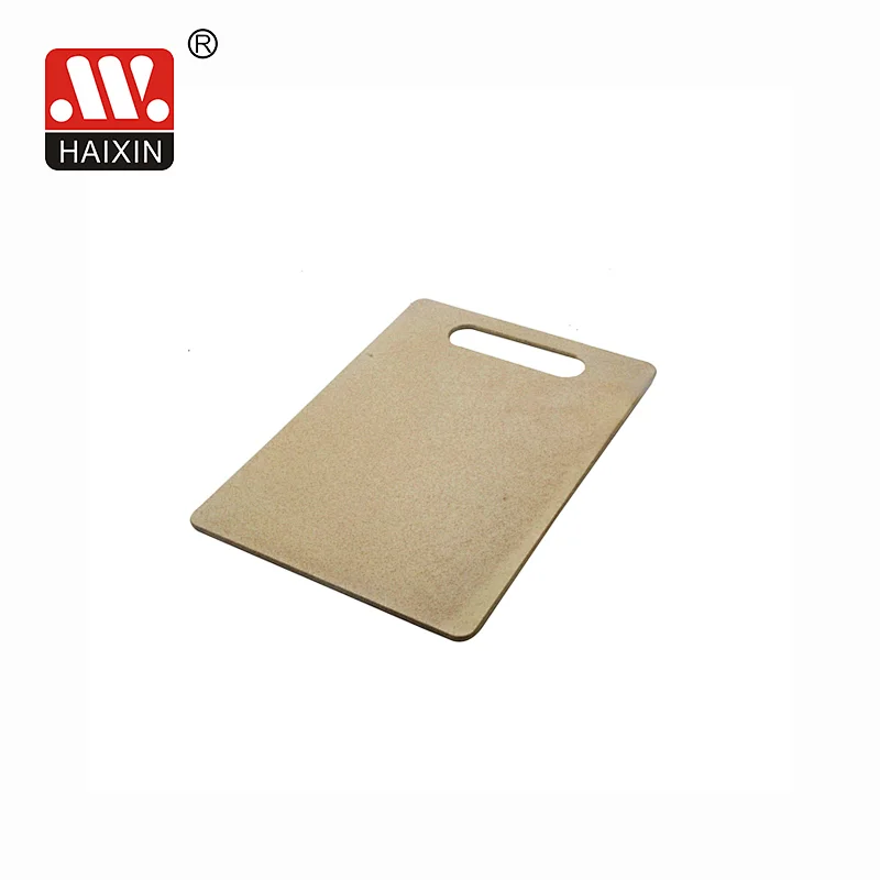 chopping board retangle with handle wheat fiber material