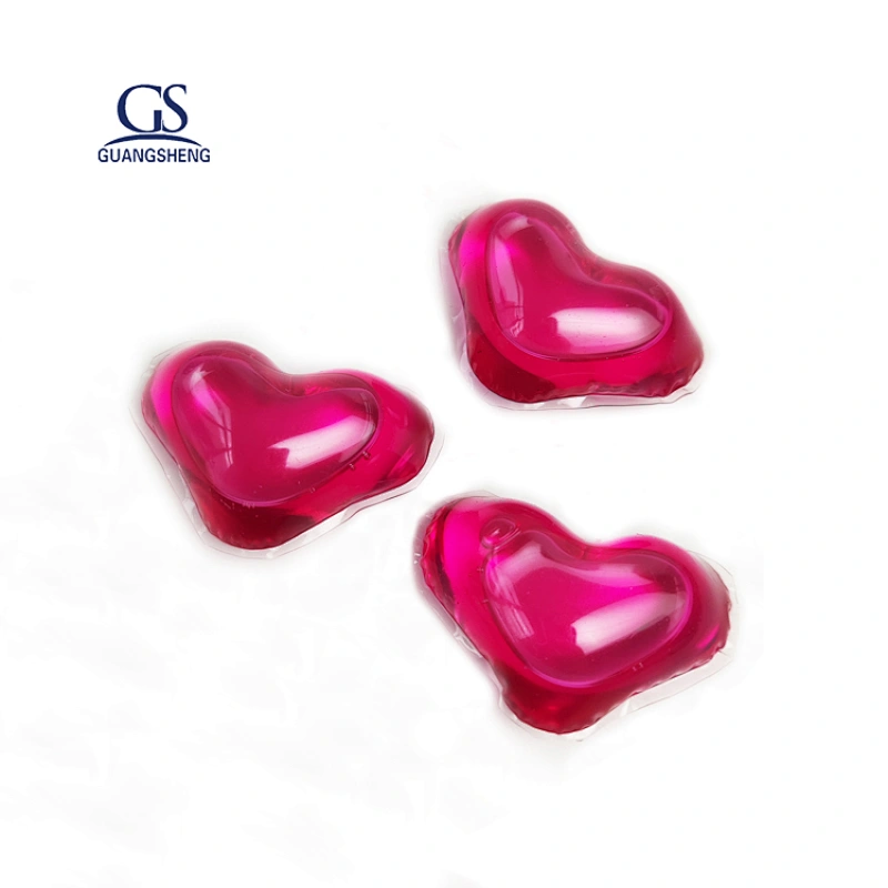 Capsule And Cleaner Detergent Pods Custom Oem Colorful Concentration Laundry Gel Beads