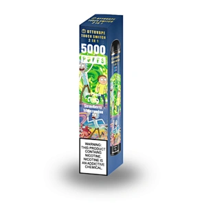 TOUCH SWITCH 5000 Puffs Dual Flavors Disposable Vape