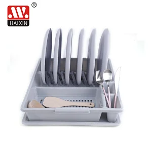 full set kitchen plastic bowl dish dish drying rack wholesale