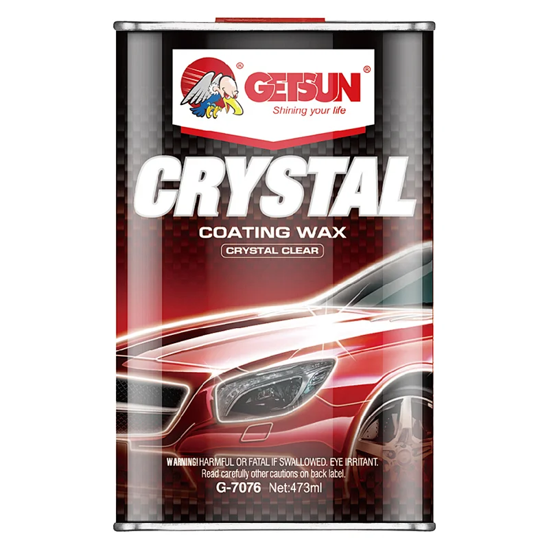 Car wax crystal coating wax