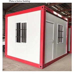 Casa contenedor móvil prefabricada para dormitorio