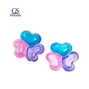 Capsule And Cleaner Detergent Pods Custom Oem Colorful Concentration Laundry Gel Beads
