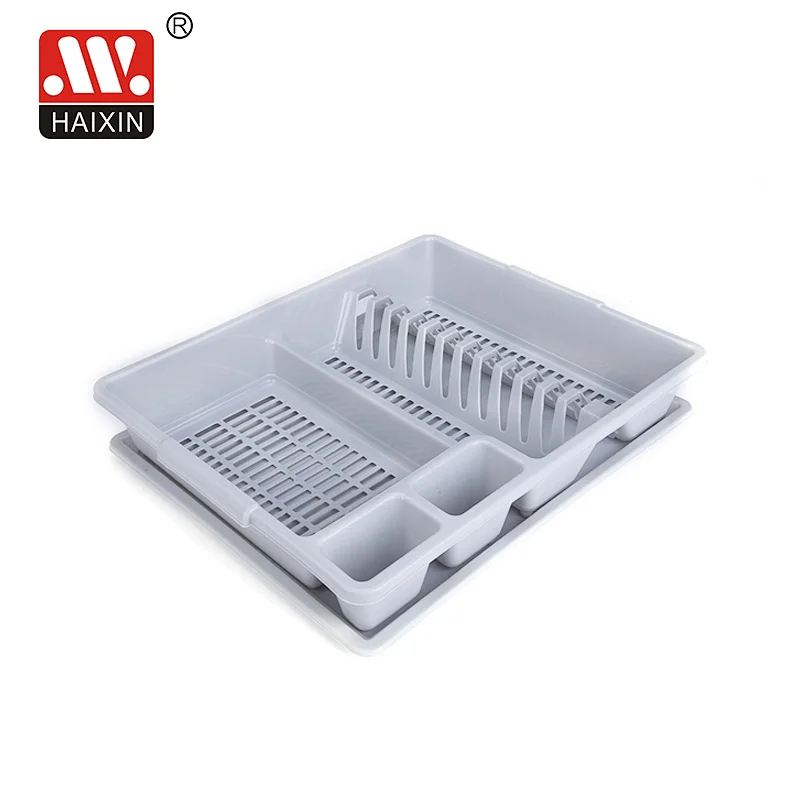 full set kitchen plastic bowl dish dish drying rack wholesale