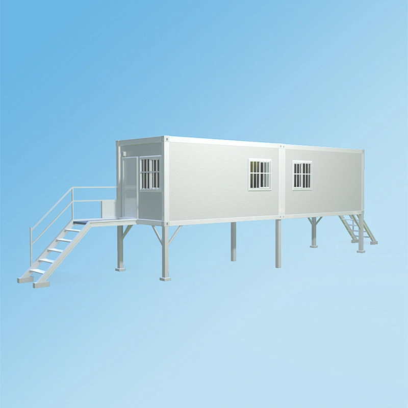 Casa contenedor de diseño de estructura de acero prefabricada