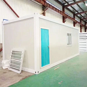 Casa prefabricada del envase del paquete plano de las casas prefabricadas del envío de lujo