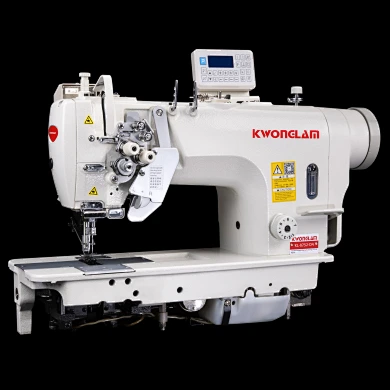  máquina de coser industrial de punto de cadeneta de doble aguja
