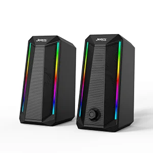 RGB light emitting speaker