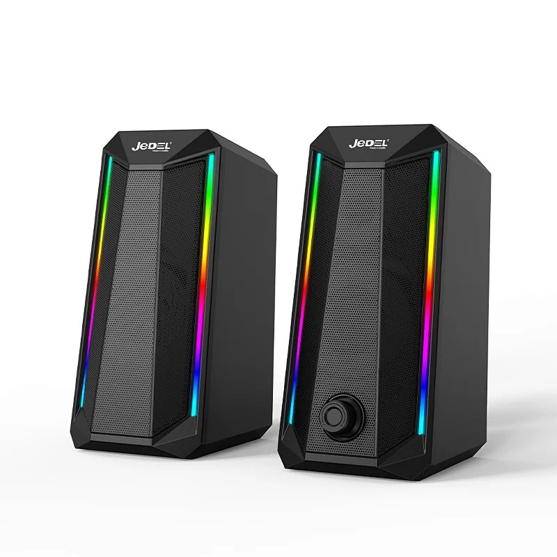 RGB light emitting speaker