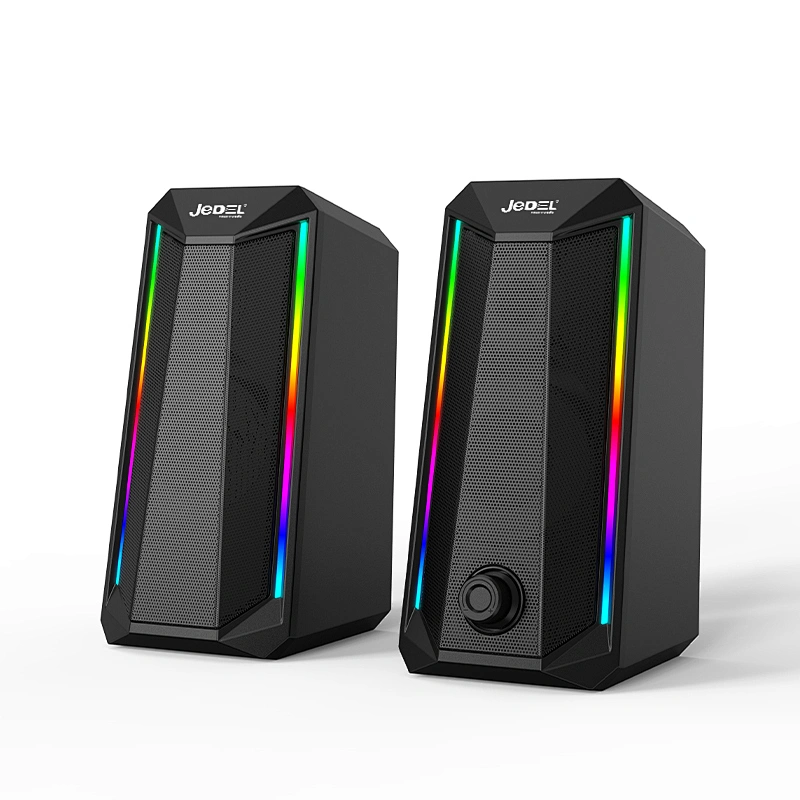 RGB light emitting speaker