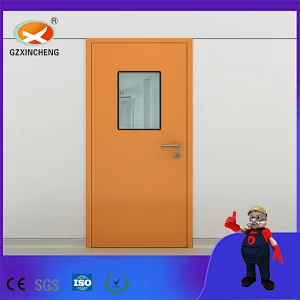 Clean Room Airtight Aluminum Frame Door Single Medical Door for Hospital or Lab