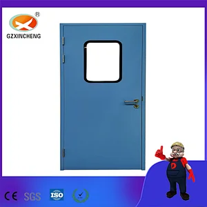 Metal Steel Airtight Sliding Cleanroom Medical Laboratory Hermetic Operating Clean Room Automatic Hospital Doors for Hospital