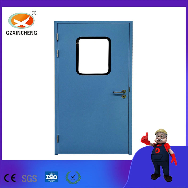 Puerta de sala limpia modular estándar de aluminio de China GMP