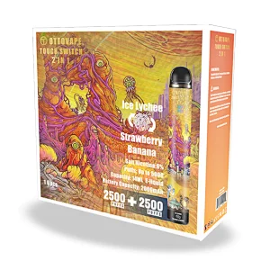 TOUCH SWITCH 5000 Puffs Dual Flavors Disposable Vape