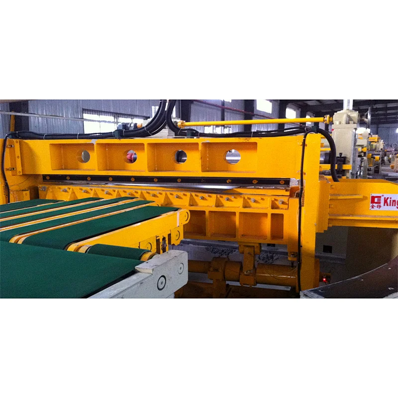 KJHS Trapezoidal Shear Cut To Length Line
