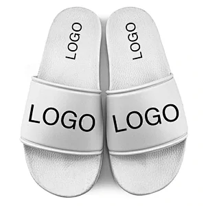 Greatshoe Custom Logo Unisex Slide Sandal Women PVC Slippers Fashion Shoes Men Sandal Slides Footwear slipper
