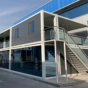 Casa de dormitorio de lujo de acero prefabricada móvil modular prefabricada del envase