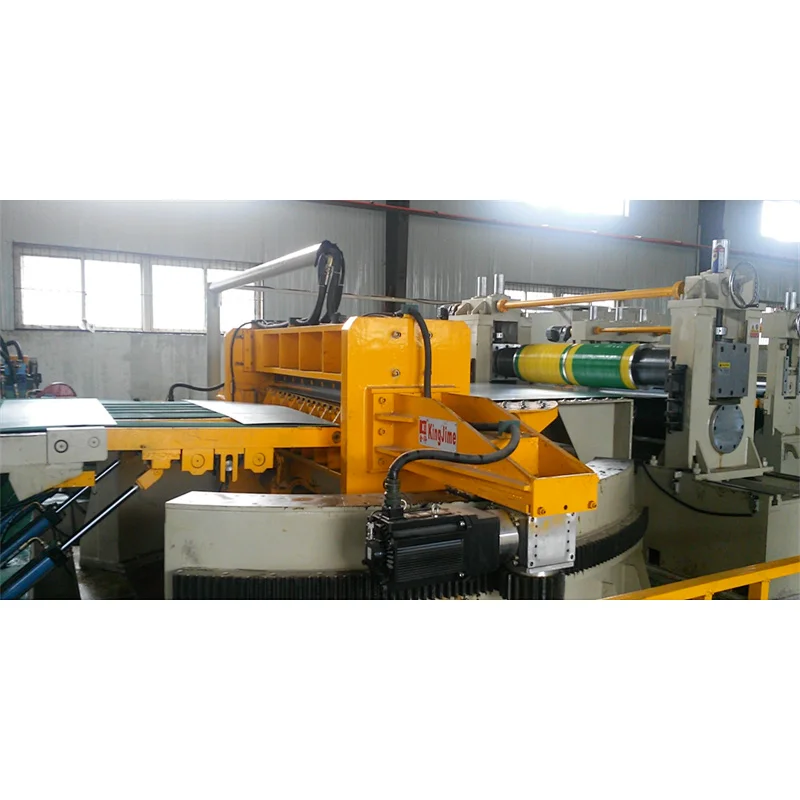 KJHS Trapezoidal Shear Cut To Length Line