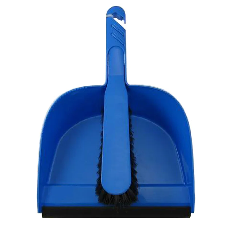 PLASTIC DUSTPAN WITH BRUSH SET