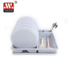 full set kitchen plastic bowl dish dish drying rack wholesale