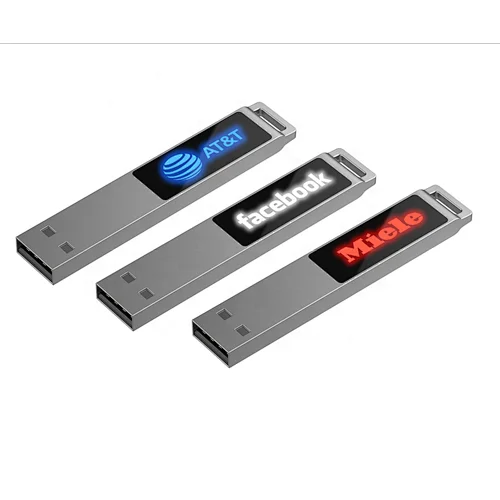 Hot High Quality USB Flash Drive Metal Memory Stick For iPhone Android PC Tablet Minimalist Flash Drive