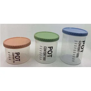 PLASTIC FOOD STORAGE CONTAINER