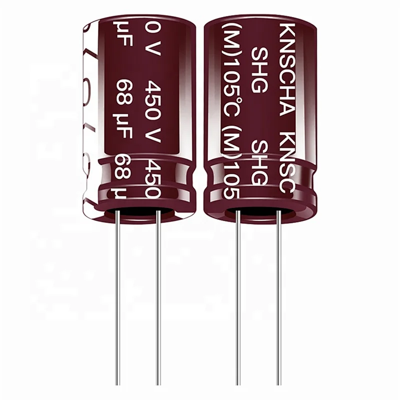 KNSCHA Radial Type Aluminum Electrolytic Capacitor 68UF 450V