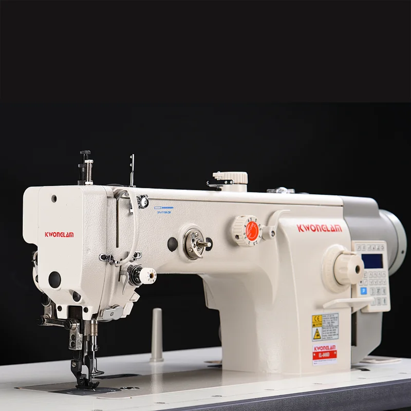 KL-6400D Long Arm Upper & Lower Feed With Thread Trimmer Lockstitch Walking Foot