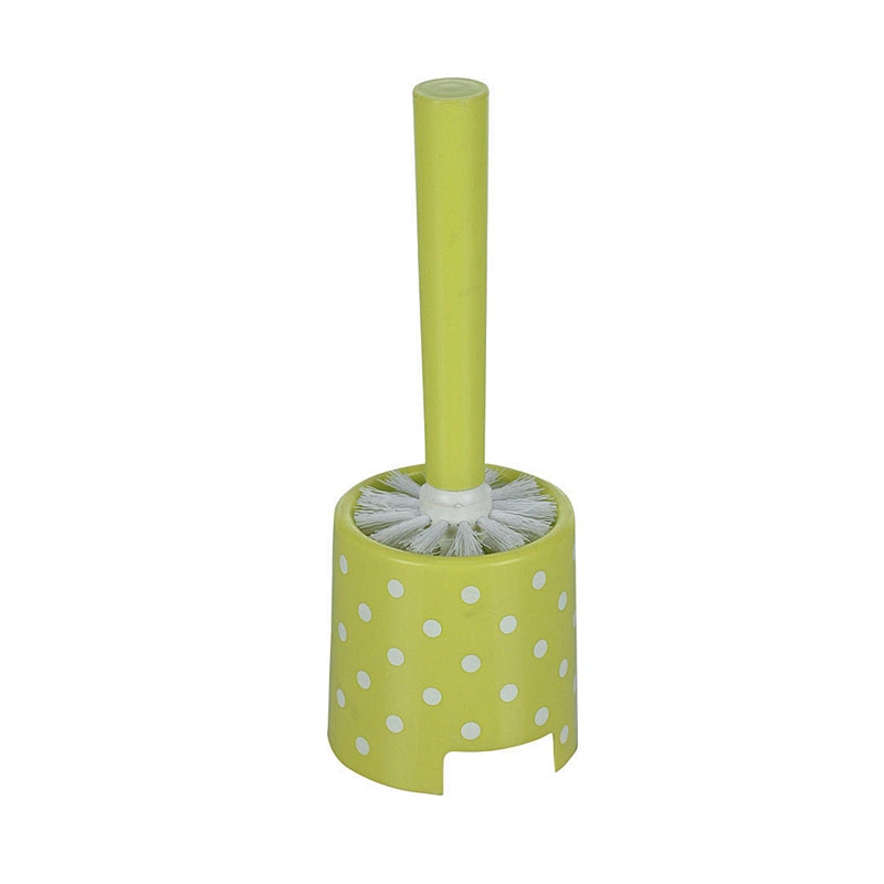 PLASTIC TOILET BRUSH WITH HOLDER