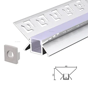 46x24mm LED Aluminum Profiles